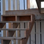 Návod na stavbu dřevěného schodiště
